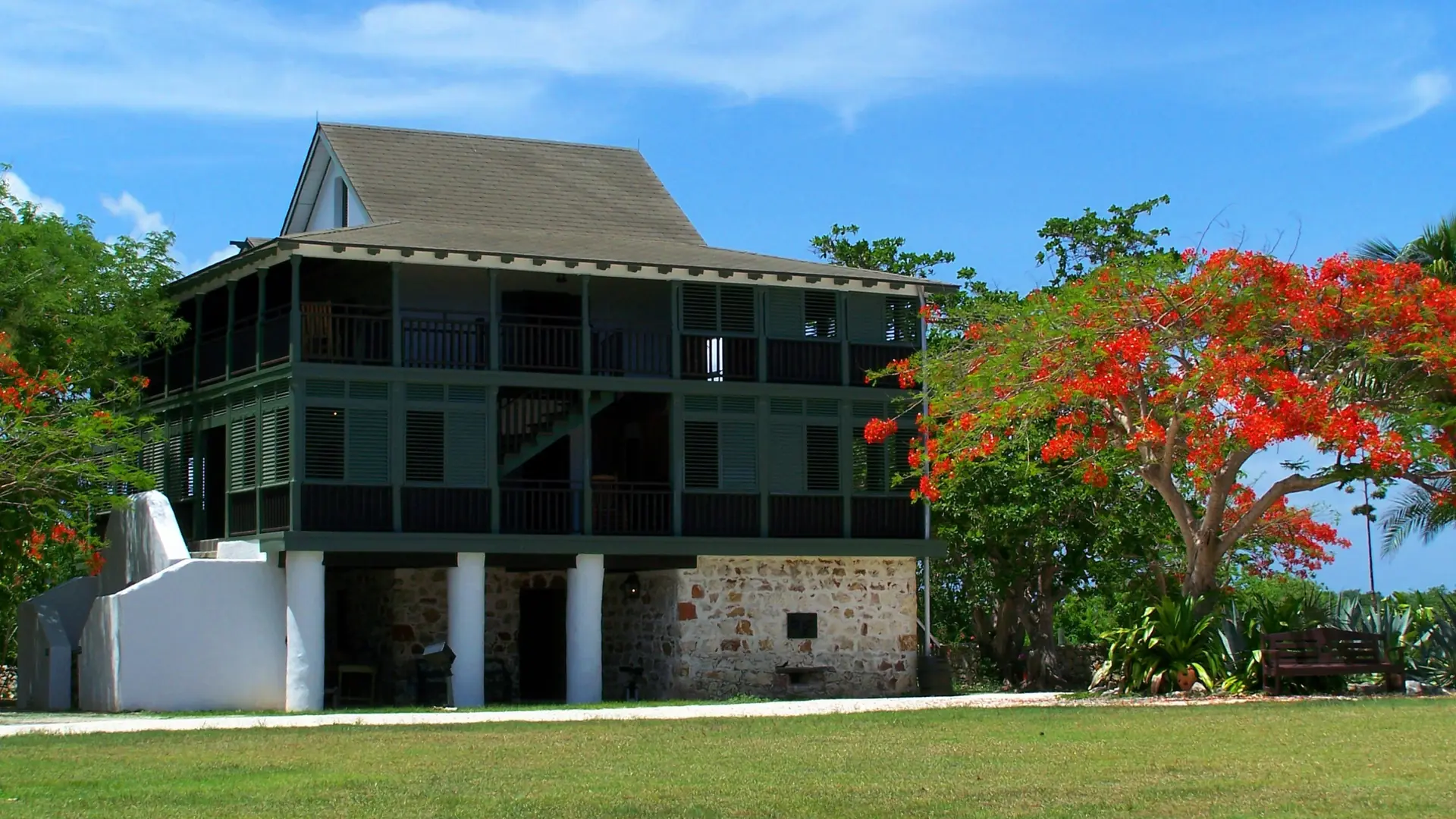 The historic house at Pedro St James on Grand Cayman