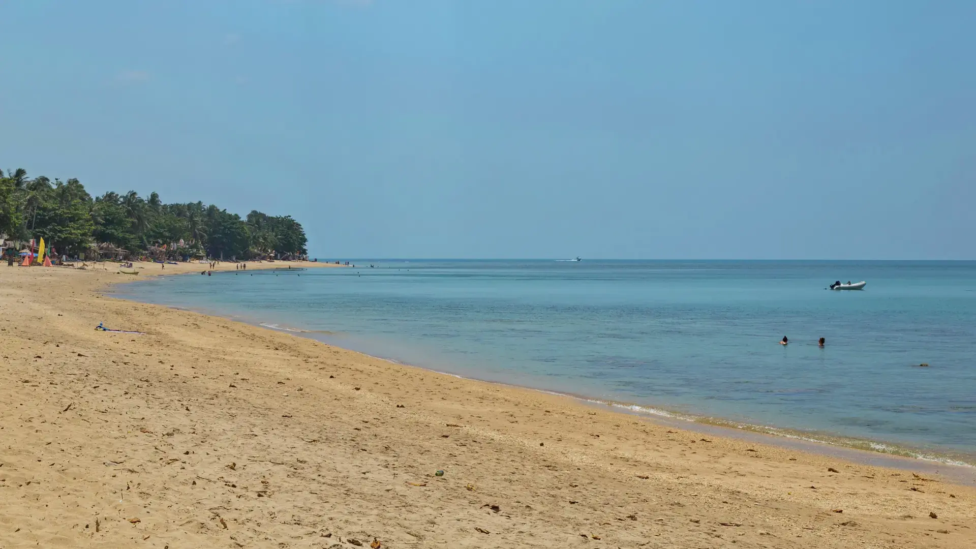An open sandy bay and calm water on the wider Koh Lanta coast