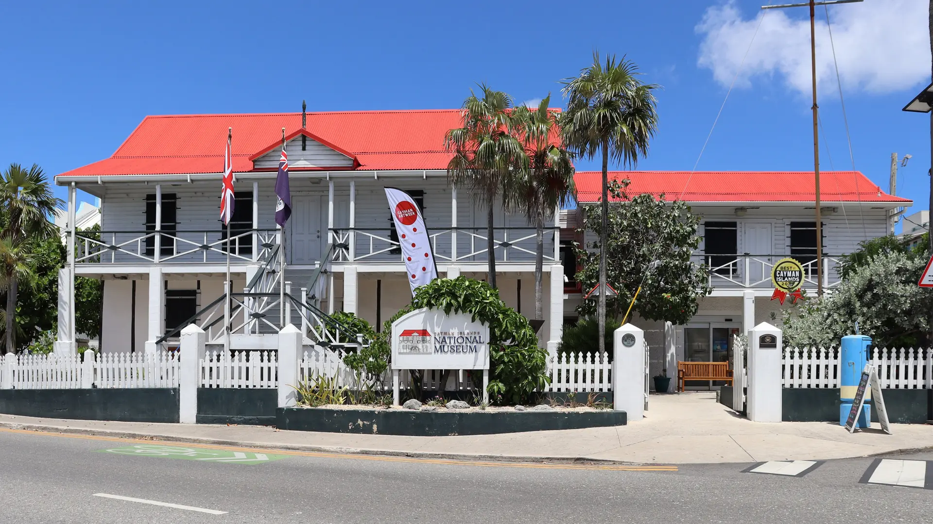 The Cayman Islands National Museum on George Town’s waterfront